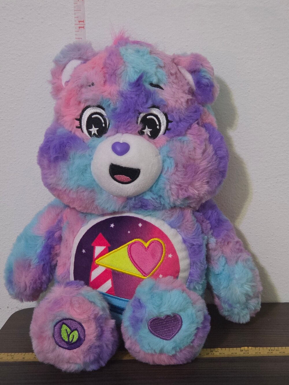 Basic Fun! Care Bears "Loveshine Bear" 14-inch medium plush